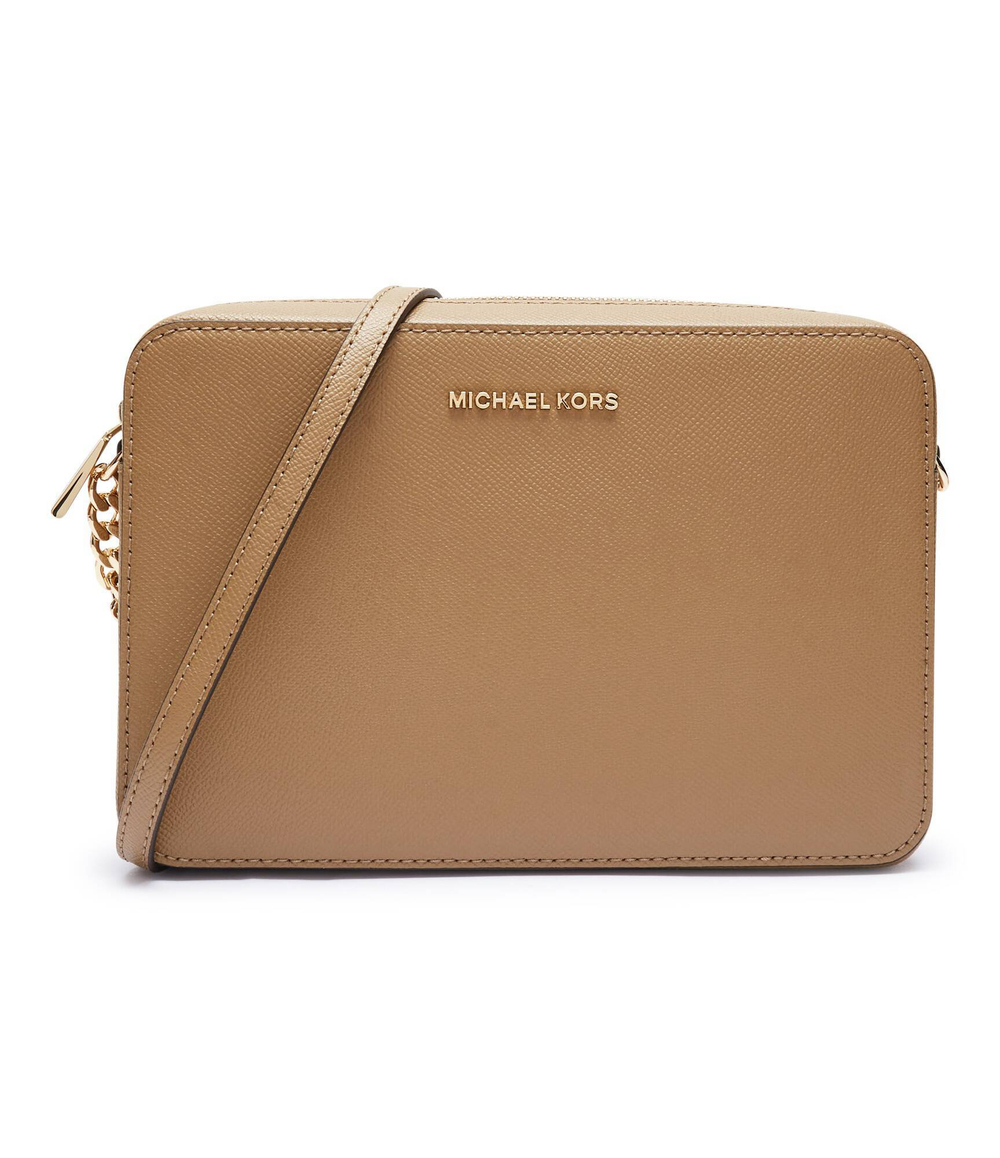 сумка-мессенджер jet set travel Michael Kors - коричневый(32S4GTVC3L)