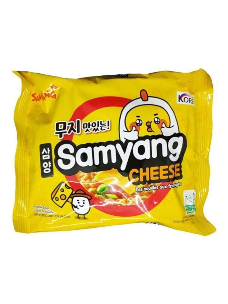 Лапша со вкусом сыра Samyang Cheese 120 г