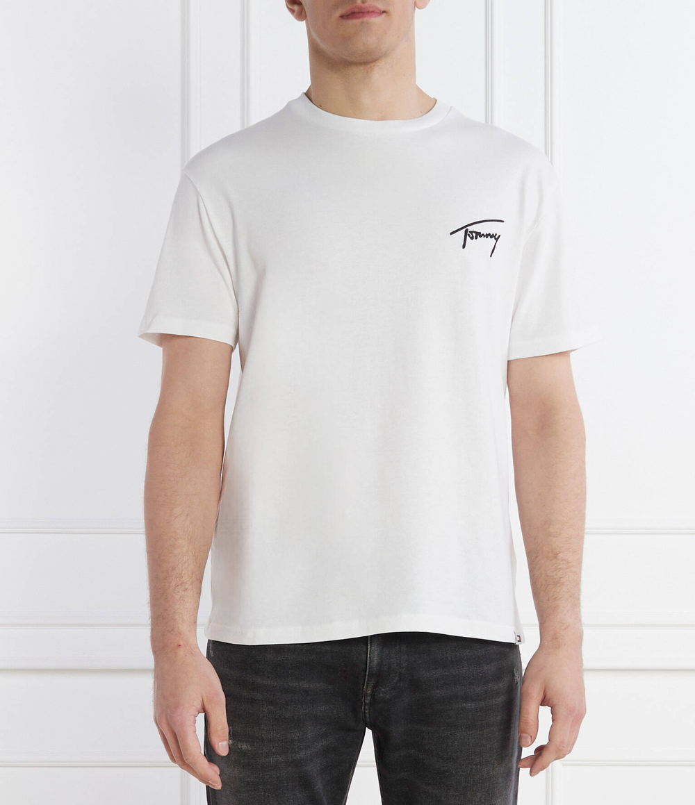 Футболка SIGNATURE Tommy Jeans - белый(DM0DM17994)
