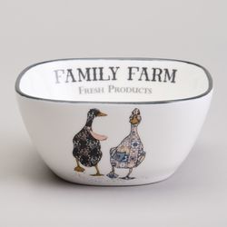 НАБОР САЛАТНИКОВ НА ДЕРЕВ. ПОДСТАВКЕ LEFARD "FAMILY FARM" 5 ПР. 30*19*6,7 СМ 160 МЛ (КОР=8НАБ.)
