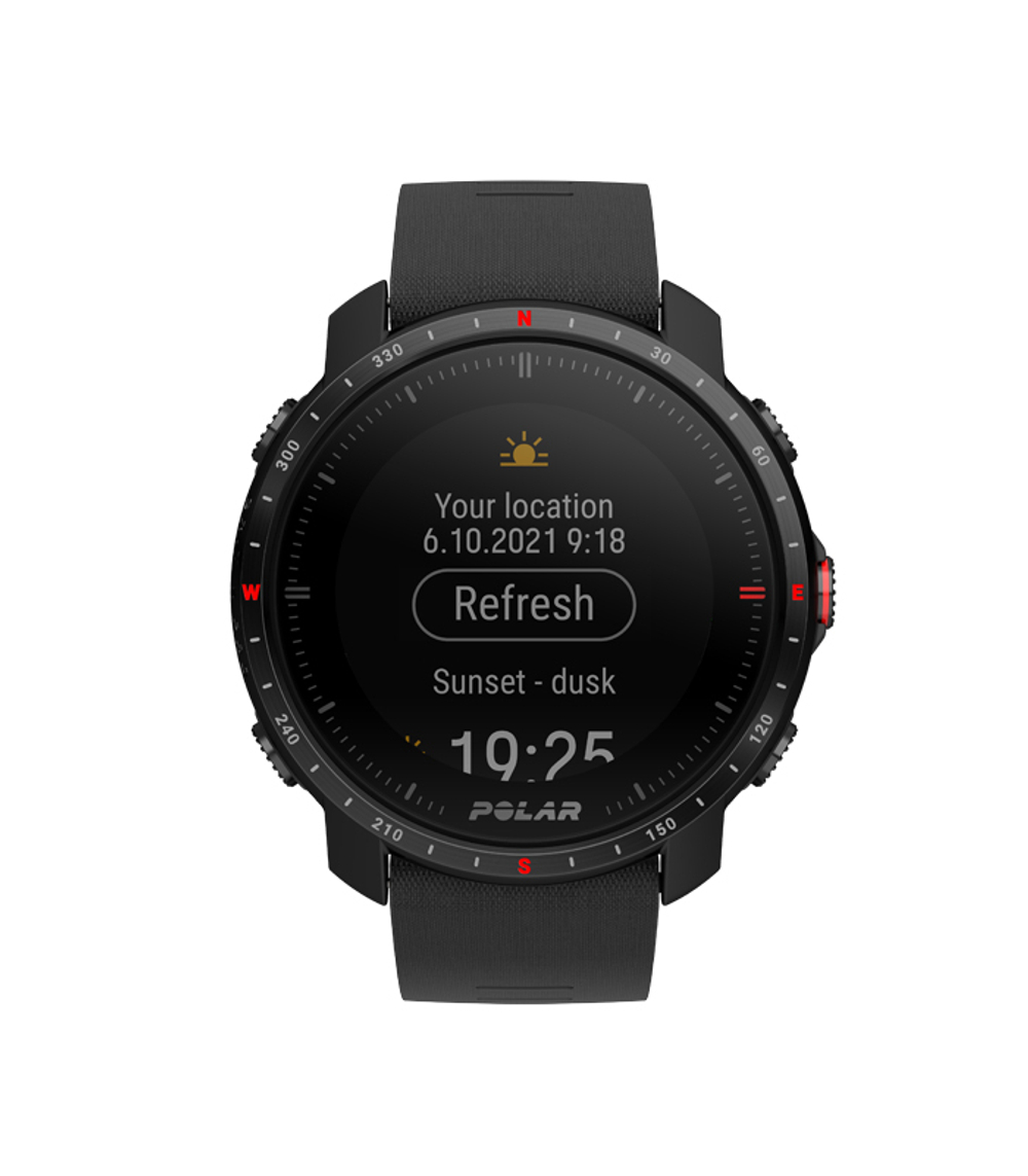 Часы мультиспортивные Polar GRIT X Pro Blk