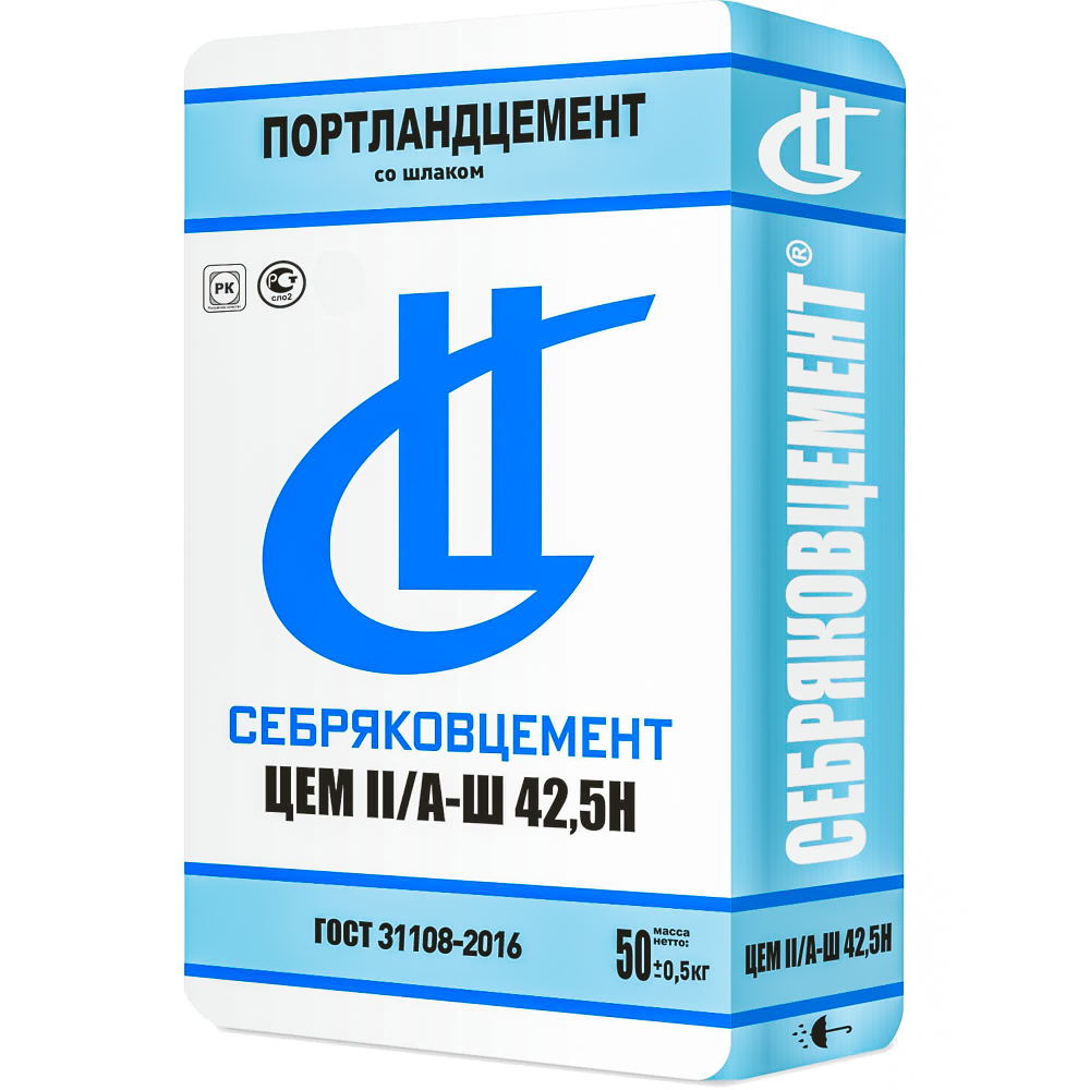 Цемент М500 Д20 50кг (мешок)