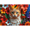 Pazl / Пазлы / Puzzles - "1000 40th anniversary Trefl" -  Cat
