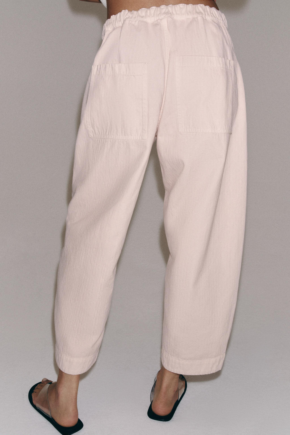 БРЮКИ BARREL — ZW COLLECTION — ZARA