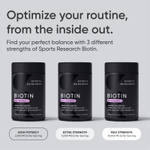 Sports Research, биотин, 10 000 мкг, 30 растительных капсул
