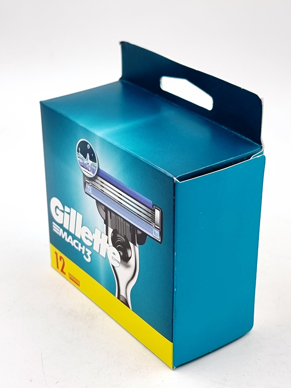 Лезвия для бритвы Gillette  MACH 3, в упаковке 12 сменных лезвий (Германия)
