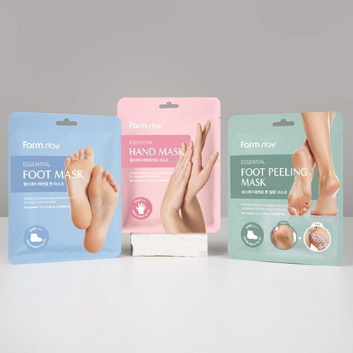 Пилинг-носочки для ног FarmStay Essential Foot Peeling Mask, 1пара (13г)