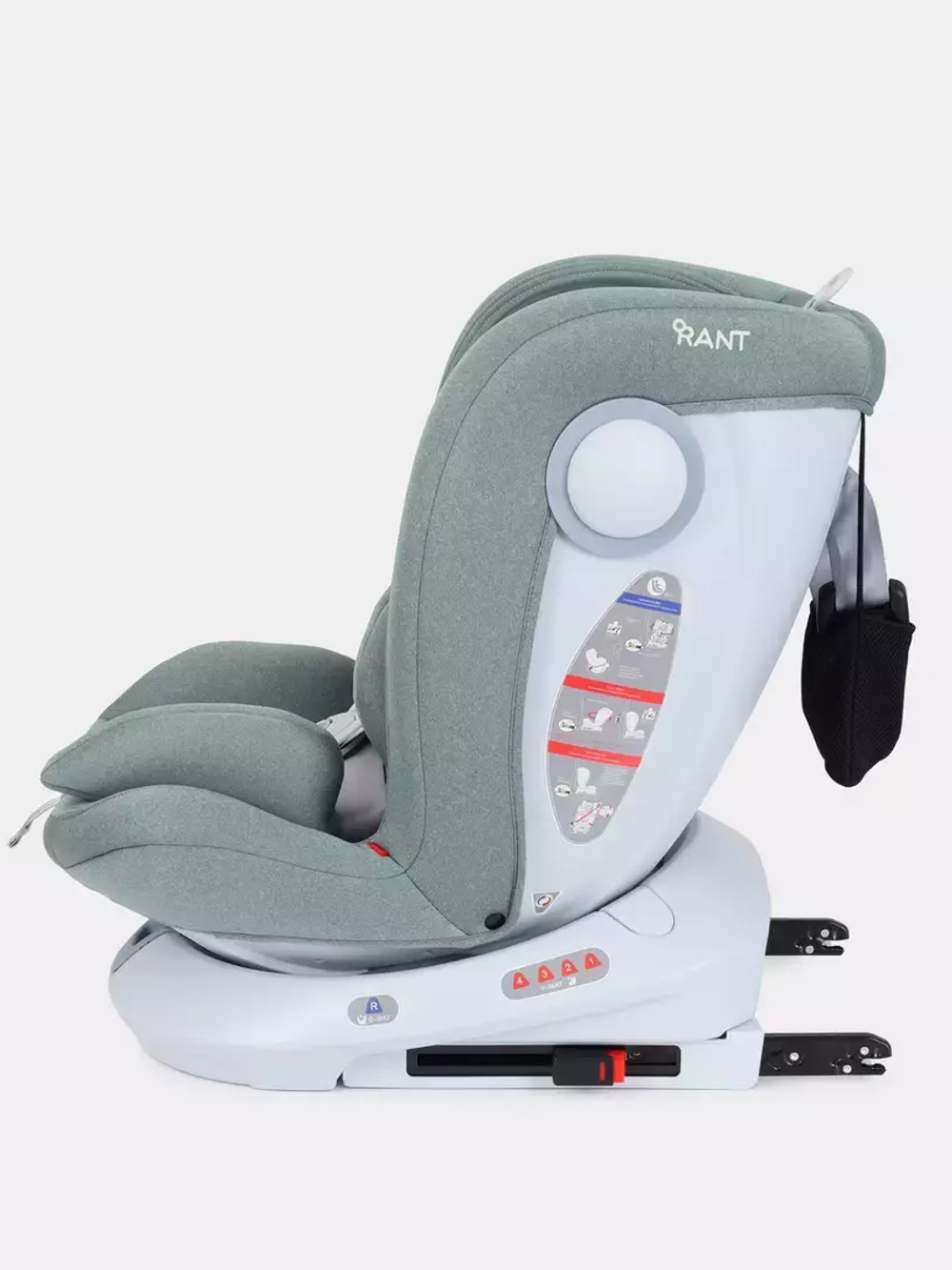Автокресло Rant Drive Active Line 0/1/2/3 (0-36кг) Green/Зеленый isofix