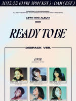 Альбом TWICE - READY TO BE 12th Mini Album DIGIPACK RANDOM Version