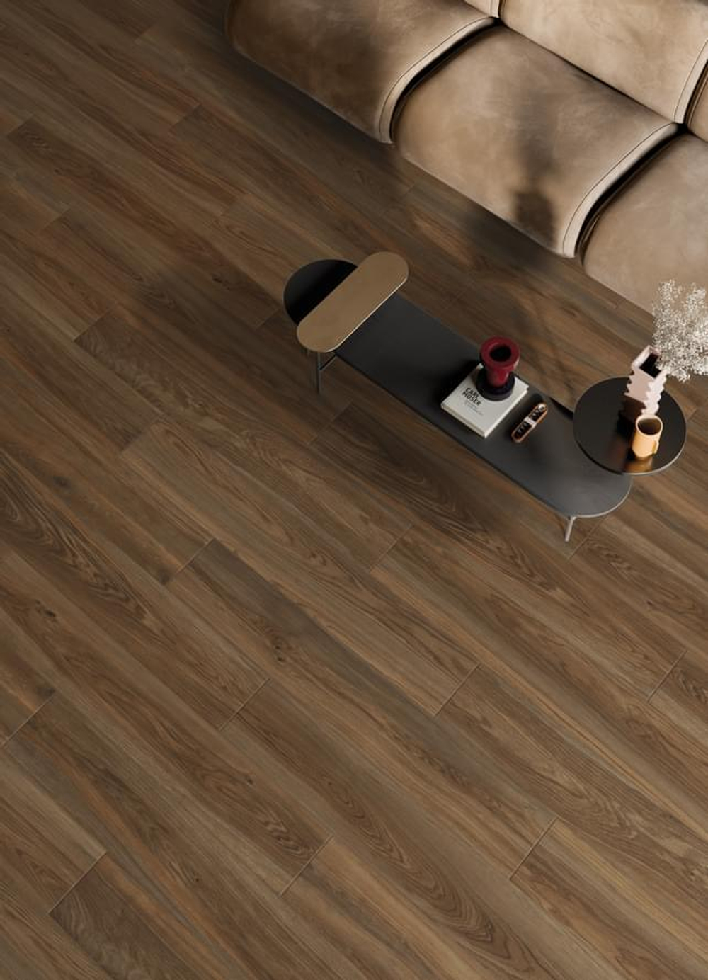 Vitra Walnut Бежевый Матовый 20x120