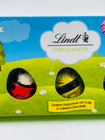 Шоколад молочный Lindt Bugs & Bees в форме пчёл и жуков с ореховым кремом и рисовыми хлопьями,100 г (Из Финляндии)