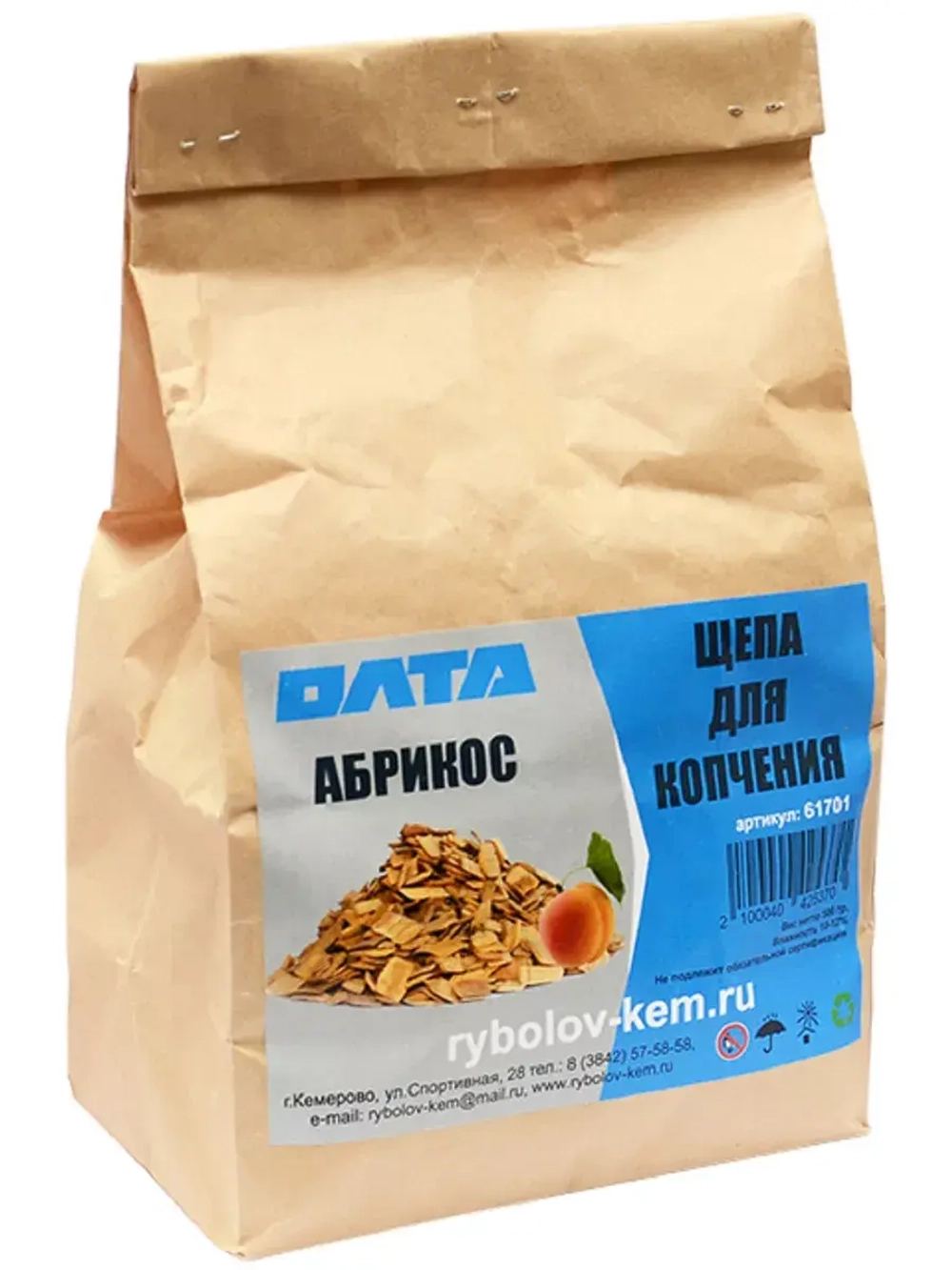 Щепа для копчения, "Абрикос"