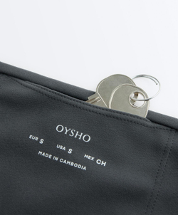 OYSHO Легинсы Comfortlux длиной до щиколотки с высокой посадкой, стальной серый
