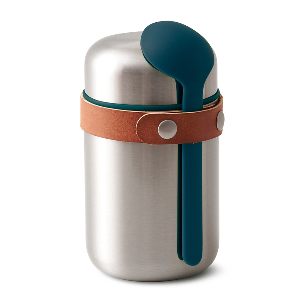 Термос black+blum, food flask, 400 мл, бирюзовый