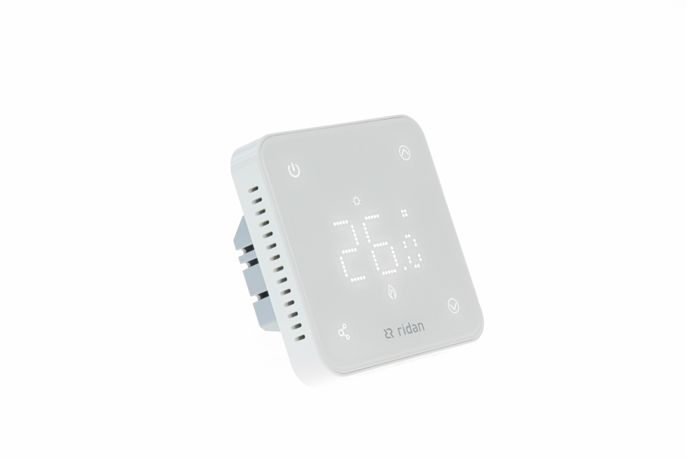 Комнатный термостат RSmart-F, 230В, с Wi-Fi подключением, встраиваемый, Ридан