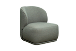 Кресло Garda Decor Капри Базовая (Capri Basic), рогожка т.серый Norton-Graphite 80*90*82 см