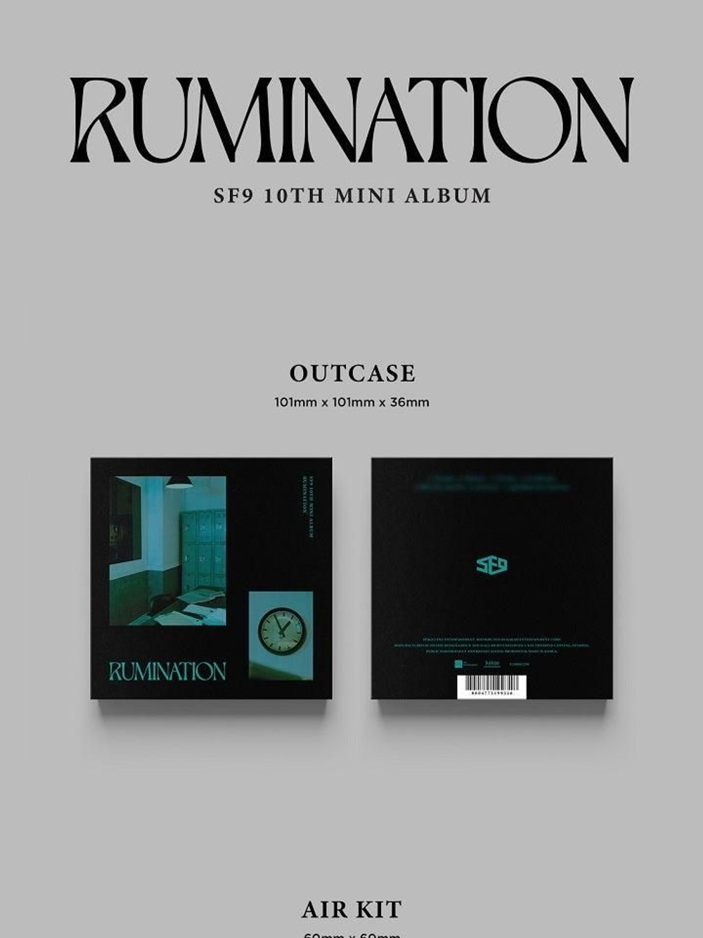 Альбом SF9 - RUMINATION 10th Mini Album KIHNO KIT