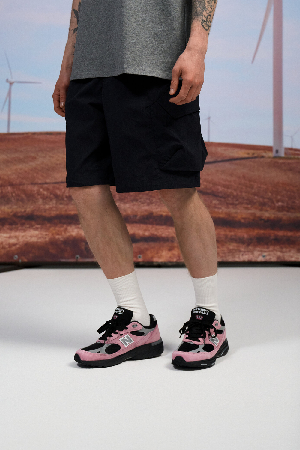 Шорты Nothomme Blue Monte LanQi Work Shorts "Dianchi Night Black"