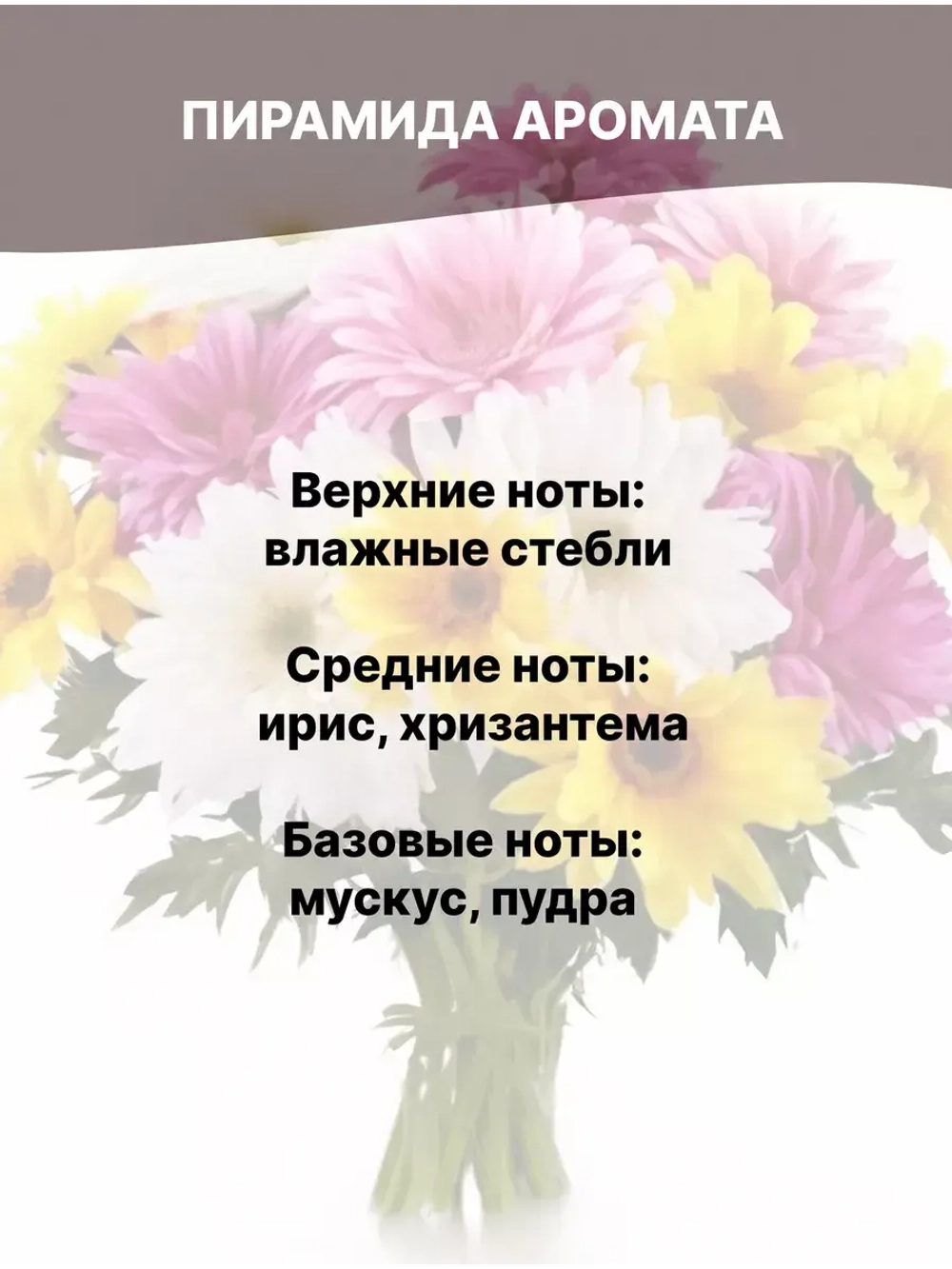 Отдушка Букет хризантем 50 гр