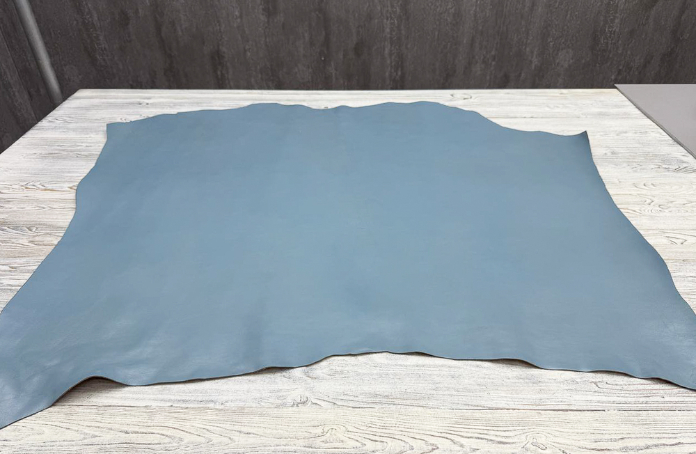 Кожа Nike Matt Blue Jeans растительного дубления