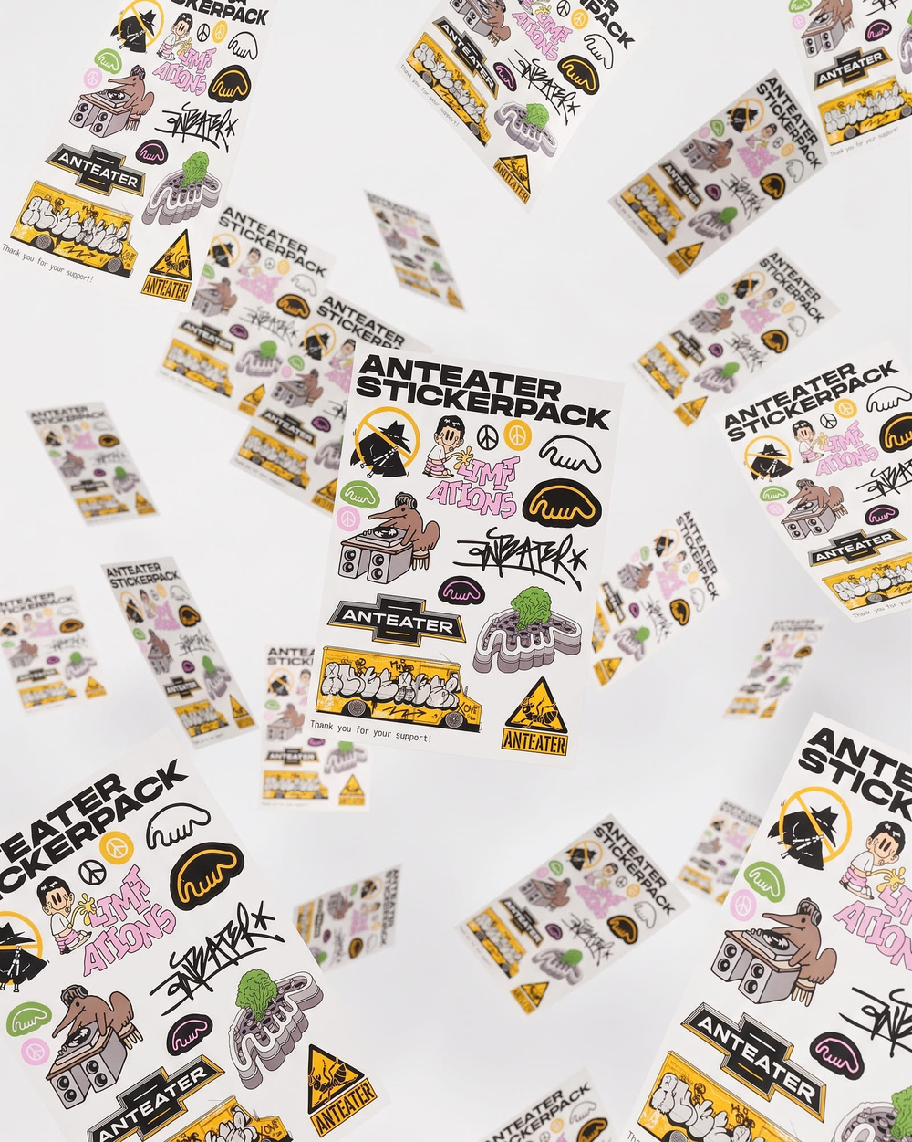 Наклейка Anteater Sticker-Pack