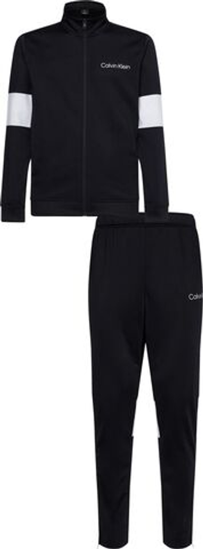 Мужской теннисный костюм Calvin Klein PW Tracksuit - black