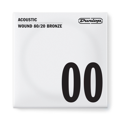 Dunlop DAB32 80/20 Bronze одиночная струна для гитары
