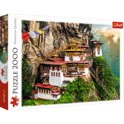 Puzzle "2000" - Tiger's Nest, Bhutan