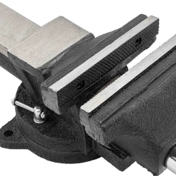 Тиски стальные поворотные с наковальней 8''(200мм) RockFORCE RF-6540108