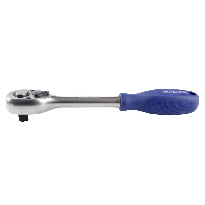 МАСТАК (010-41620H) Трещотка 1/2", 72 зубца, флажковая с кнопкой