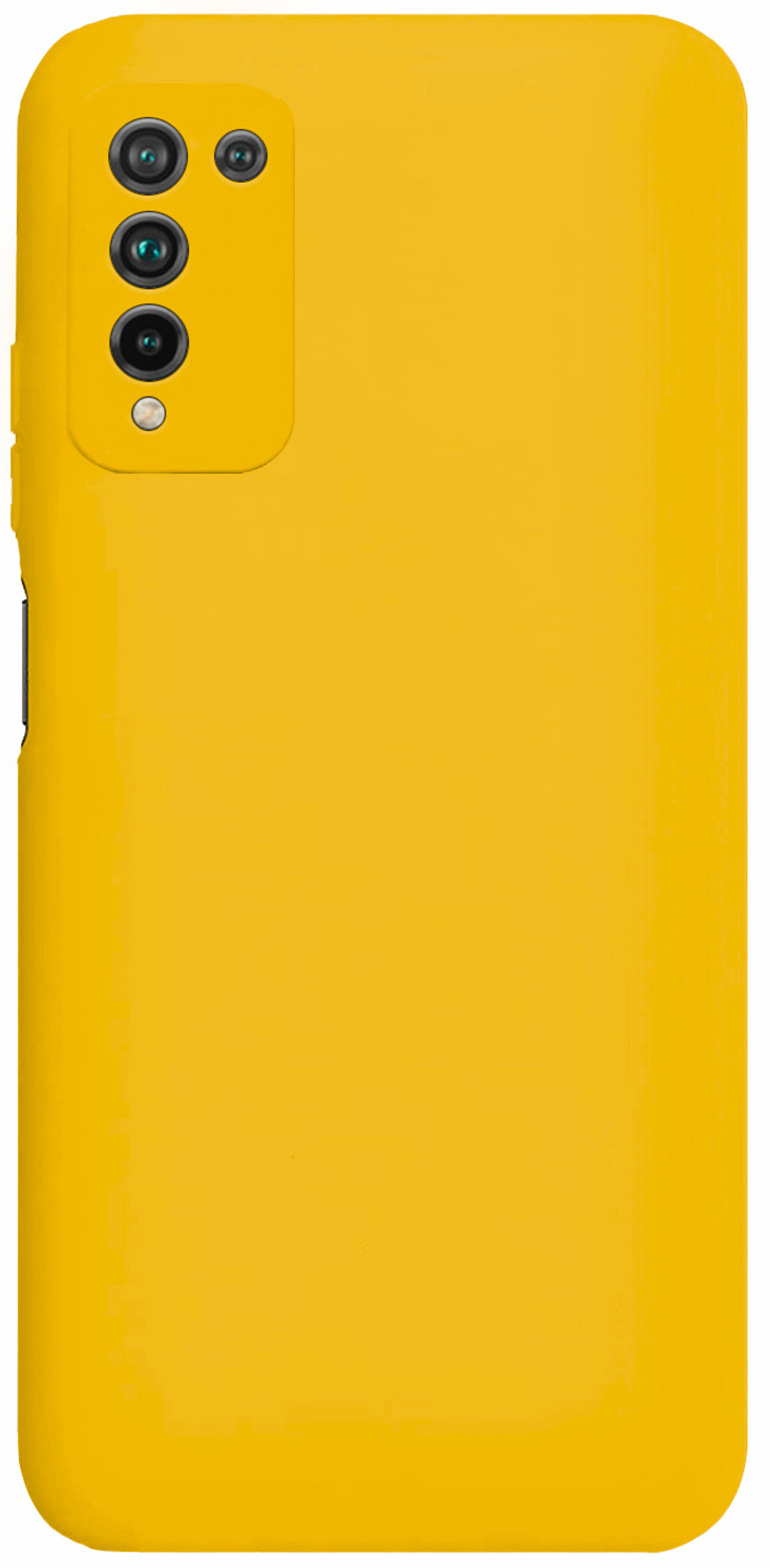 Мягкий Soft Touch чехол из силикона для HUAWEI HONOR 10X LITE / P SMART 2021 с бархатной подкладкой