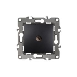12-3101-05 ЭРА Розетка TV одиночная, IP20, Эра12, антрацит | Эра 12