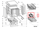 Корзина для приборов в посудомоечную машину Indesit (Индезит) / Ariston(Аристон) 307254