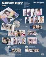 Альбом TWICE - STRATEGY 14th Mini Album STEP4 9 Version SET