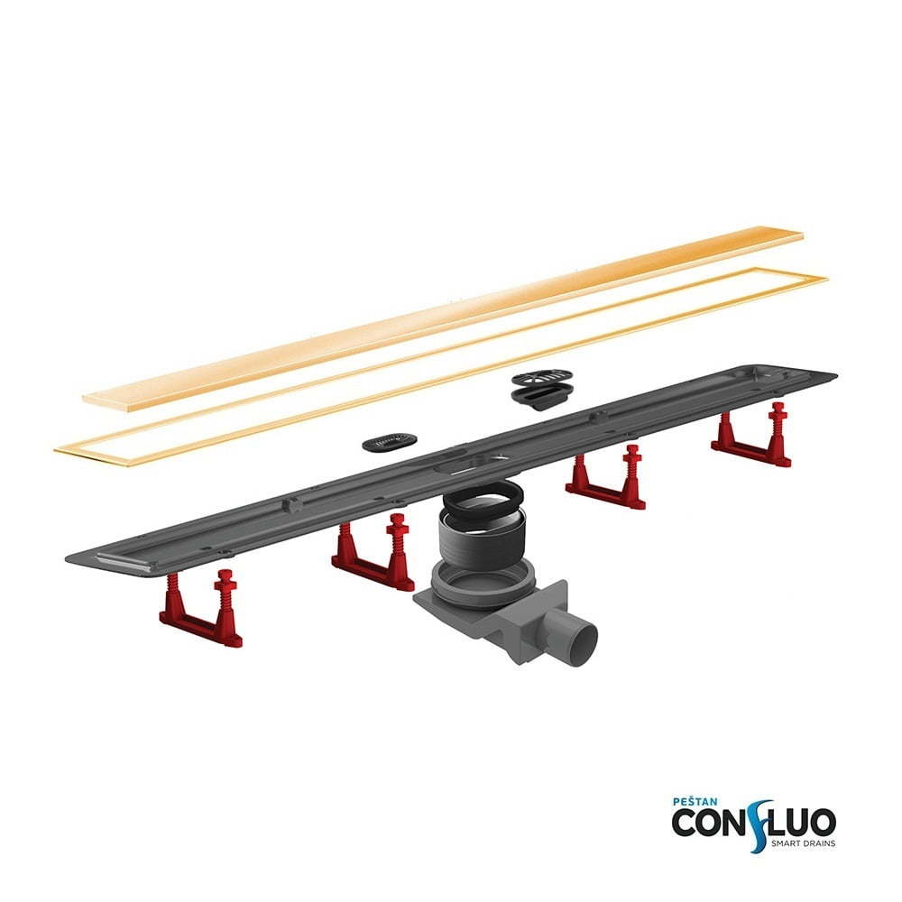 Душевой лоток Pestan Confluo Premium Line 750 Gold