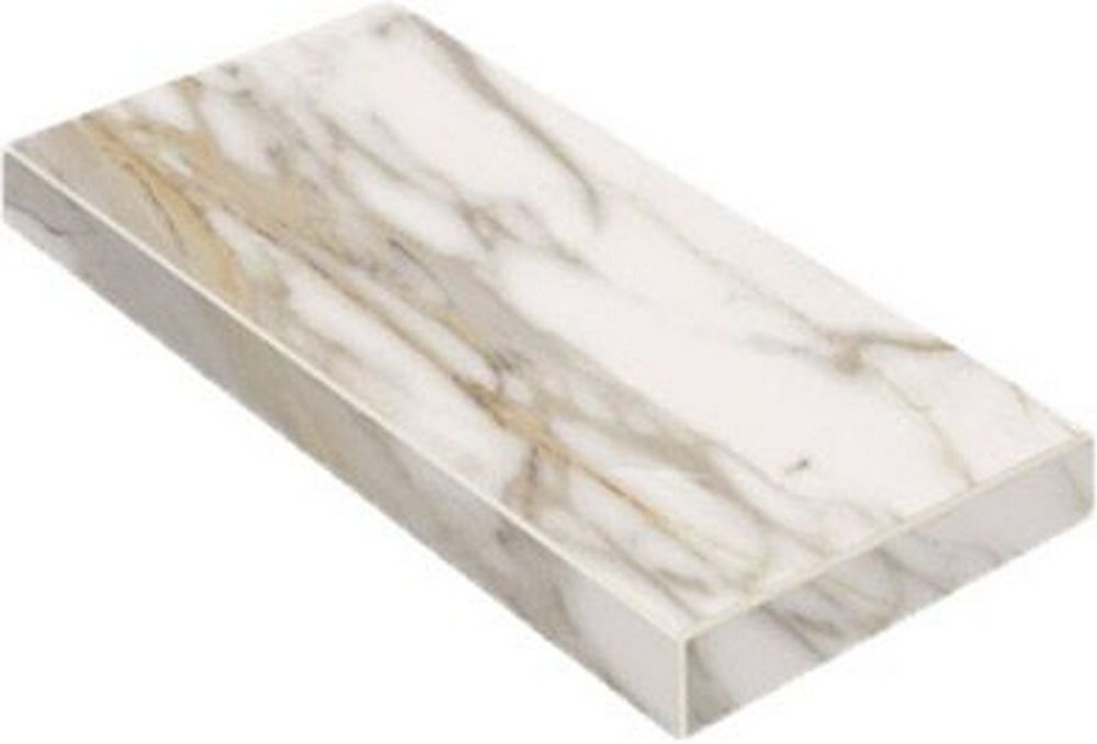 Ступень Charme Evo Calacatta Scalino Dx Nat (Угл Правая) 33x60