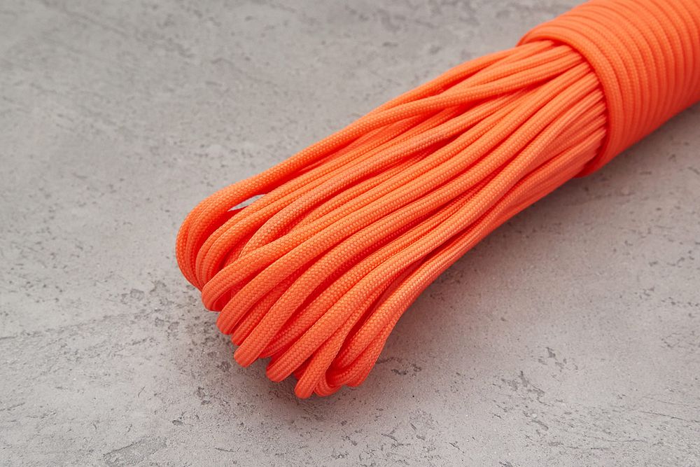 Пaракорд «Orange-red», 1 метр