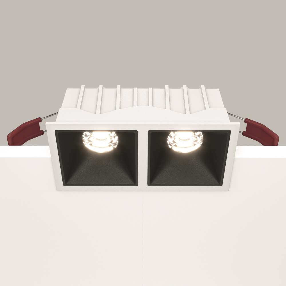 Встраиваемый светодиодный светильник Maytoni Alfa LED DL043-02-10W4K-SQ-WB