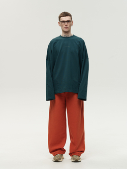 Drawstring Sweatpants Orange