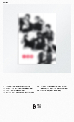 Альбом BTS - ARIRANG [T-shirt CD Box Set]