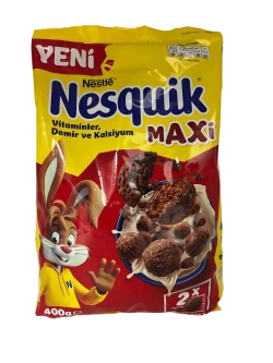 Готовый завтрак Несквик Шоколадные шарики Maxi 400гр.