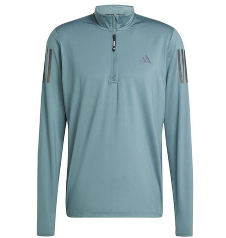 Мужская теннисная толстовка Adidas Own The Run - preloved teal