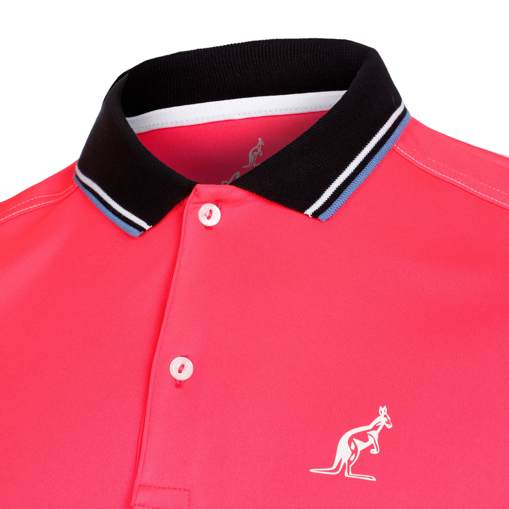 Мужское теннисное поло Australian Serve In Ace Polo Men - Red, Multicoloured