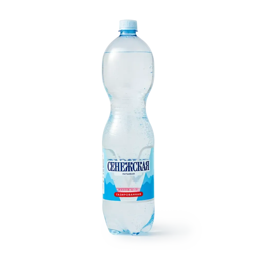 Вода минеральная Серноводская с газом 1,25 л ПЭТ