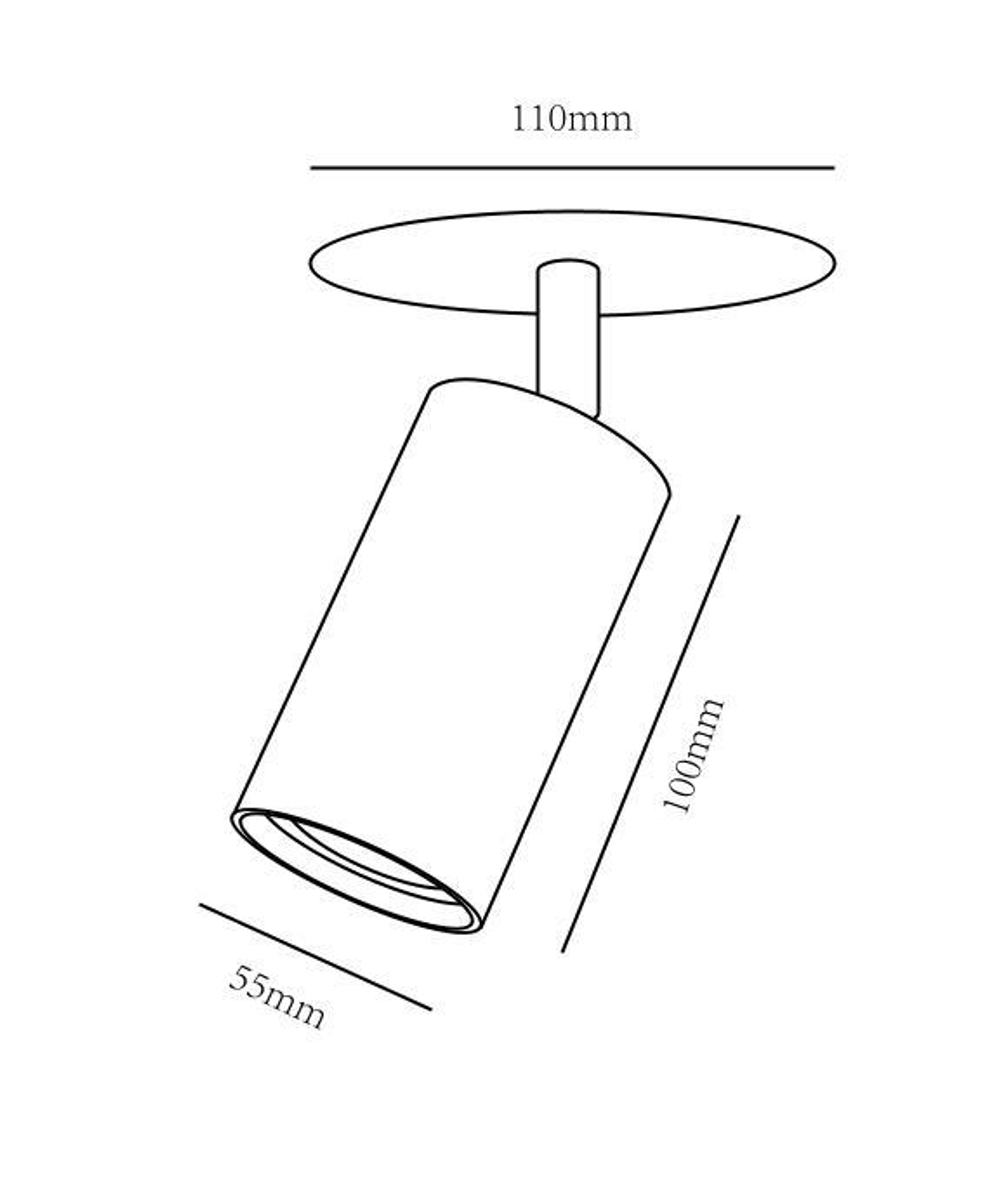 Светильник потолочный Arte Lamp Cefeo A3214PL-1GY