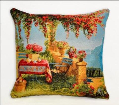 Гобеленовая Наволочка "Ривьера В тени" (45х45)