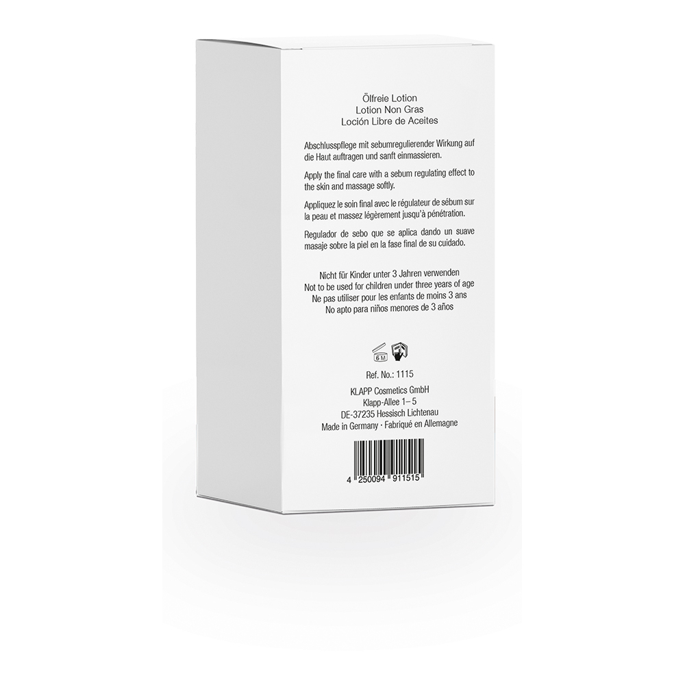 KLAPP Нормализующий крем - PSC PROBLEM SKIN CARE Oil Free Lotion, 30 мл