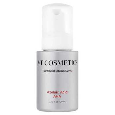 VT COSMETICS Пузырьковая сыворотка с азелаиновой кислотой Azelaic Acid AHA Red Micro Bubble Serum (70 мл)