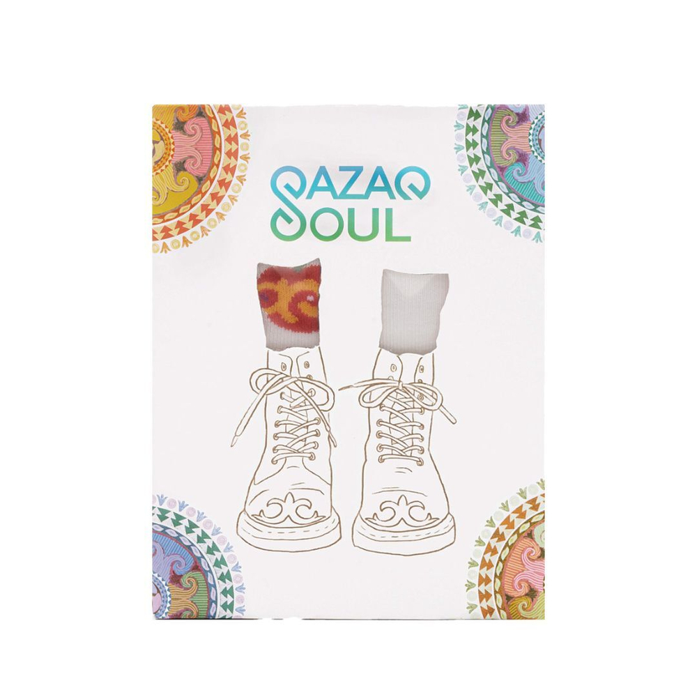 Носки QAZAQ SOUL женские (2 пары) Яблоко
