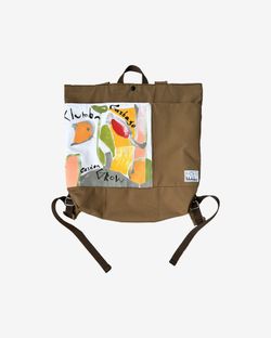 Рюкзак Garbage Backpack 002 коричневый